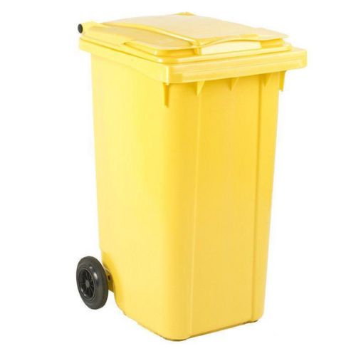 Afvalcontainer Kliko mini 240 liter - Geel