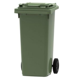 Mini rolcontainer 120 liter - Groen
