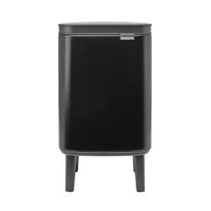 Brabantia Bo Hi Afvalemmer 4 liter - Mat Zwart