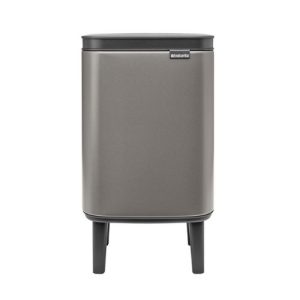 Brabantia Bo Hi Afvalemmer 4 liter - Platinum