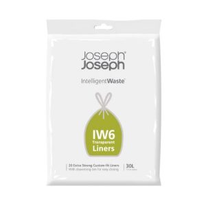 Joseph Joseph Transparant IW6 afvalzakken 30 liter