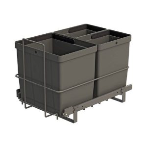 LM 79/3 inbouw vuilnisemmer 32 liter - Antraciet
