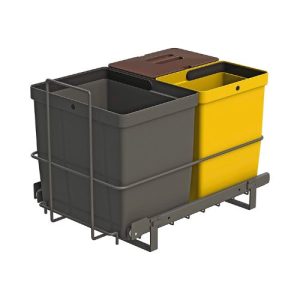 LM 79/3A inbouw vuilnisemmer 32 liter - Antraciet