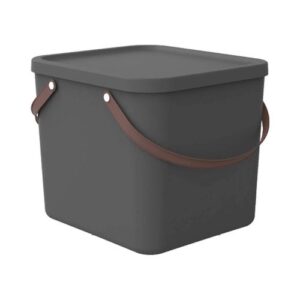 Rotho Albula afvalbak 40 liter - Antraciet
