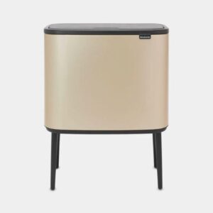 Brabantia Bo Touch Bin 11+23 liter - Metallic Gold