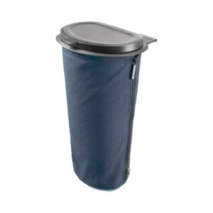 Flextrash large autoprullenbak 9 liter - Blackberry Blue