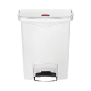 Rubbermaid Slim Jim pedaalemmer 30 liter - Wit