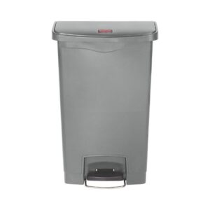 Rubbermaid Slim Jim pedaalemmer 50 liter - Grijs