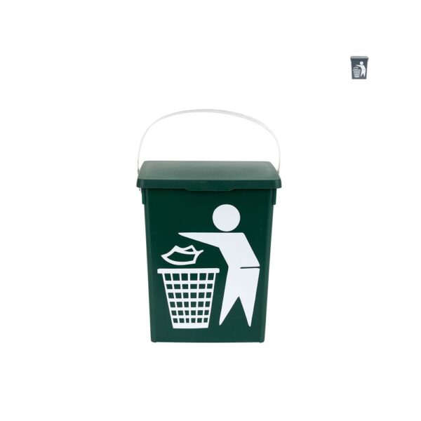 Afvalbak 5 liter groen