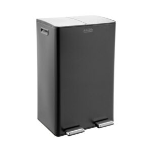 Luzzo Florida pedaalemmer 2x30 liter - zwart