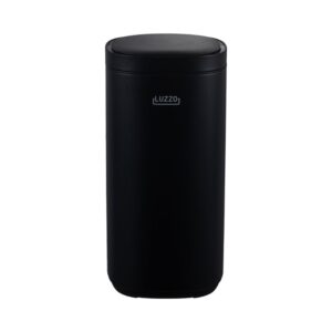 luzzo square sensor prullenbak 30 liter zwart