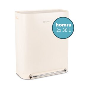 homra rockx pedaalemmer 30+30 liter wit