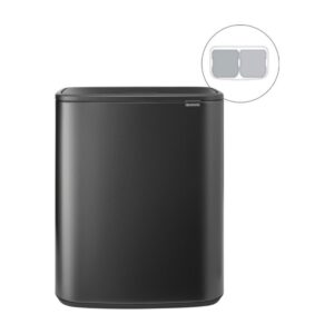 Brabantia Bo Touch Bin 2x30 liter Confident Grey