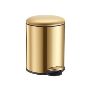 Husq prullenbak 5 liter goud